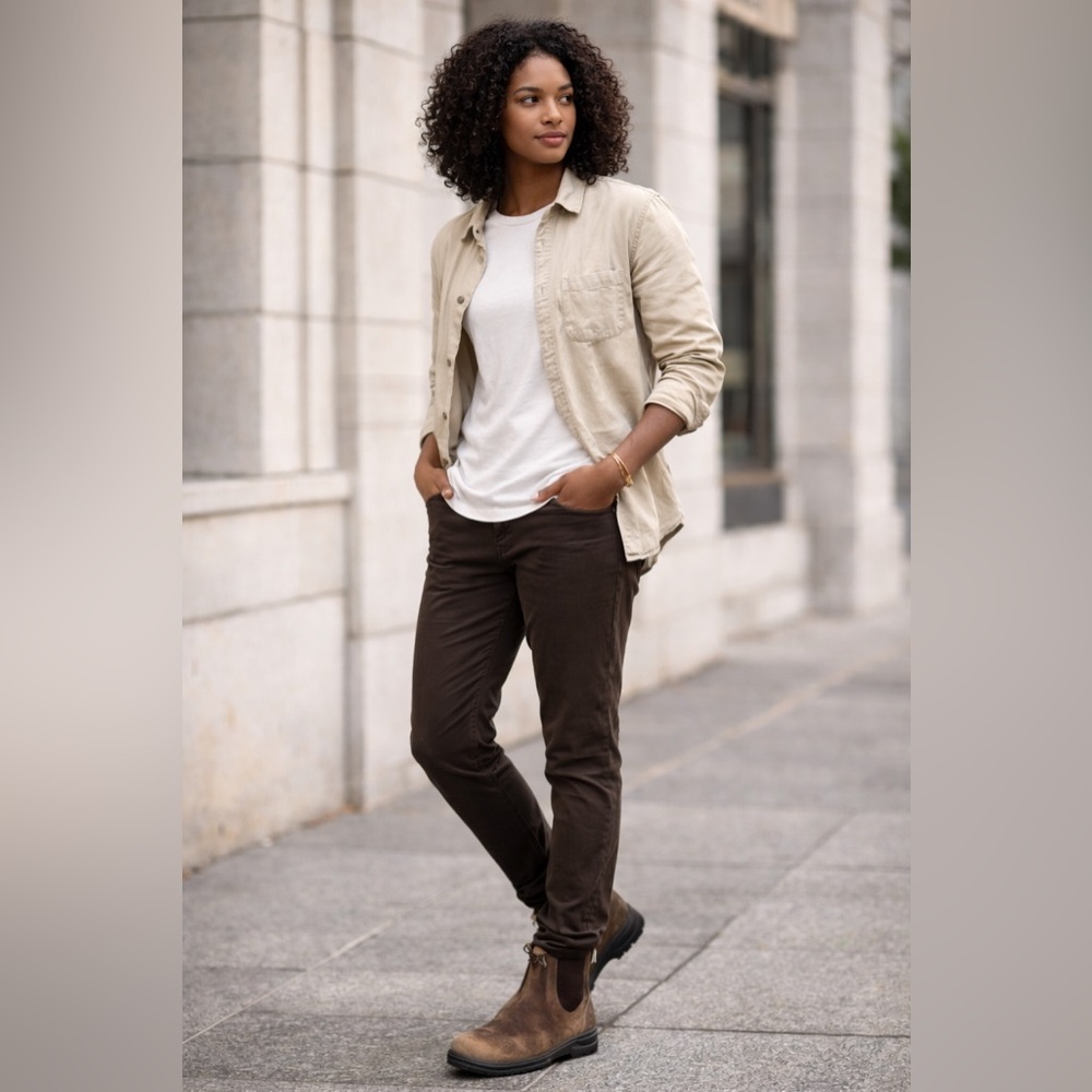 🤎 🇦🇺 Blundstone Brown Leather Boots AU/UK 4 | US Men 5 / Women 7